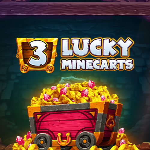 3 Lucky Minecarts: Hold and Win
